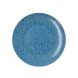 Plato Llano Ariane Ripple Cerámica Azul (25 cm) (6 Unidades) Precio: 36.9499999. SKU: S2708586