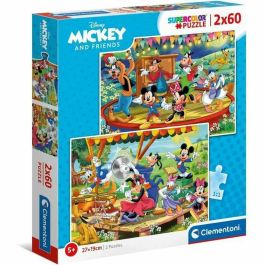 Puzzle Infantil Clementoni Mickey and friends 21620 27 x 19 cm 60 Piezas (2 Unidades) Precio: 29.49999965. SKU: B183VAZR34