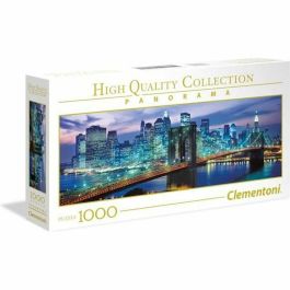 CLEMENTONI Puzzle Panorama Puente de Brooklyn New York 1000 Piezas 98x33cm Precio: 12.68999963. SKU: B134MPPHBW