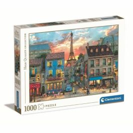 Puzzle Clementoni Rues de Paris 1000 Piezas