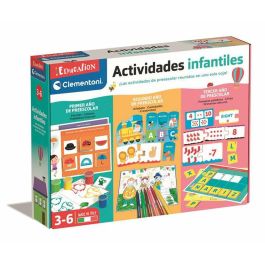 Juego de actividades infantiles de prescolar. incluye pinturas lavables y muchos rotuladores. 38x28,5x7,5cm