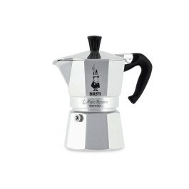 Cafetera Italiana Bialetti Moka Express Plateado Aluminio Metal 60 ml 1 Taza Cafetera Italiana Bialetti Moka Express Plateado Aluminio Metal 60 ml 1 Taza