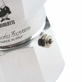 Cafetera Italiana Bialetti Moka Express Plateado Aluminio Metal 60 ml 1 Taza Cafetera Italiana Bialetti Moka Express Plateado Aluminio Metal 60 ml 1 Taza