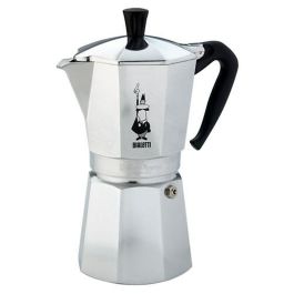 Cafetera Italiana Bialetti Moka Express Plateado Aluminio 12 Tazas 0,75 L Cafetera Italiana Bialetti Moka Express Plateado Aluminio 12 Tazas 0,75 L