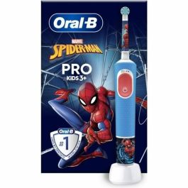 Oral-B Pro Kids Cepillo de dientes eléctrico 1 mango Marvel Spider-Man, 1 cabezal, a partir de 3 años