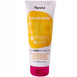 Mascarilla con pigmentos de color Fanola 200 ml Golden Aura Precio: 7.58999967. SKU: B1CKWY875C