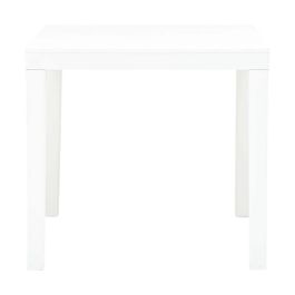 Mesa de Comedor IPAE Progarden Bali Blanco 78 x 78 x 72 cm