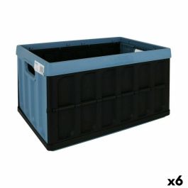 Caja Multiusos Tontarelli Azul Negro Pizarra 53 x 35 x 28,5 cm (6 Unidades)