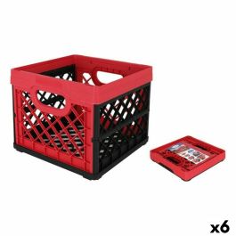 Caja Multiusos Tontarelli Rojo Cuadrado 33,5 x 33, x 27,9 cm (6 Unidades) Precio: 51.94999964. SKU: B1H672QE88