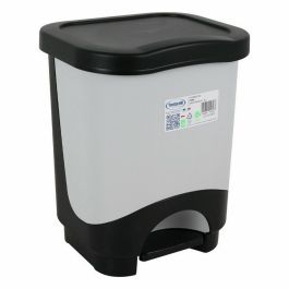 Cubo de basura Tontarelli Idea Gris 10 L