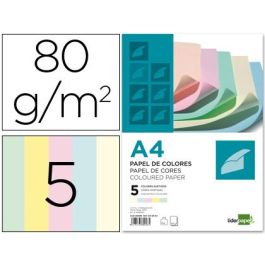 Papel Color Liderpapel A4 80 gr 5 Colores Surtidos Paquete De 500 Hojas Precio: 22.856899637. SKU: B13V99GWP2