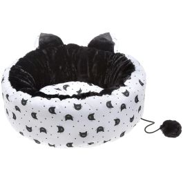 Cama para Gato Ferplast Bedding Blanco Negro Cama para Gato Ferplast Bedding Blanco Negro