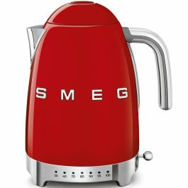 Hervidor Smeg KLF04RDEU 2400W Rojo 1,7 L Precio: 217.7394996128. SKU: S7602386