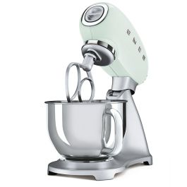 Batidora-Amasadora Smeg SMF02PGEU Verde Plateado 800 W 4,8 L Batidora-Amasadora Smeg SMF02PGEU Verde Plateado 800 W 4,8 L