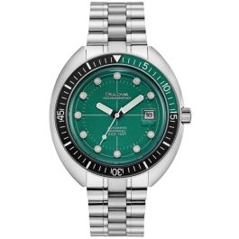 Reloj Hombre Bulova F100 TRIBUTE - STEEL Verde Plateado Precio: 1042.95000029. SKU: B18TCWK3S5