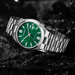Reloj Hombre Citizen TSUYOSA AUTOMATIC Verde Plateado (Ø 40 mm)