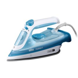 Plancha de vapor BRAUN FI3144 BL FreeStyle 3 - Potencia 2400 W - Suela SuperCeramic - Depósito de agua de 270 ml - Vapor constante de 45 g/min