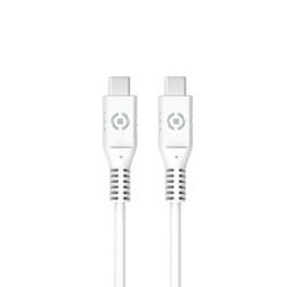 Cable USB C Celly Blanco 1 m