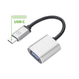 Cable USB A a USB C Celly PROUSBCUSBDS Plateado Precio: 15.79000027. SKU: B14LLJJ3WX