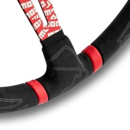 Momo Volante Ultra MOMVULTRARED350R 350 mm Negro y Rojo Microfibra