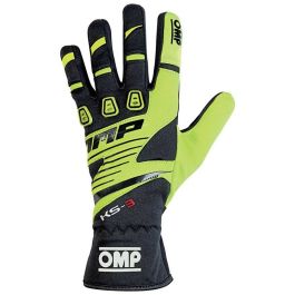 Guantes Omp Kart Ks-3 Amarillo-Negro Talla S OMPKB0-2743-B01-059-S