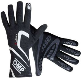Guantes OMP First-S Negro XS FIA 8856-2018
