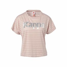 Camiseta de Manga Corta Mujer Kappa Yamila Rosa