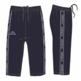 Pantalones Cortos Deportivos para Hombre Kappa DENIL 311556W Negro