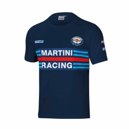 Camiseta de Manga Corta Sparco MARTINI RACING Talla M Azul marino Precio: 48.94999945. SKU: S3721253