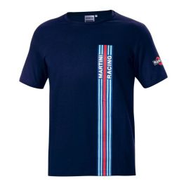 Camiseta de Manga Corta Sparco Martini Racing (XS) Azul marino Precio: 52.69000055. SKU: B143NAMR8X
