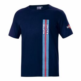 Camiseta de Manga Corta Hombre Sparco Martini Racing Azul marino Precio: 48.94999945. SKU: S3723373