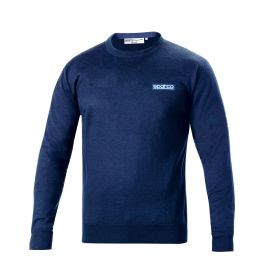 Sudadera sin Capucha Hombre Sparco Azul oscuro