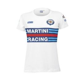 Camiseta de Manga Corta Mujer Sparco Martini Racing Blanco Precio: 43.49999973. SKU: S37116026