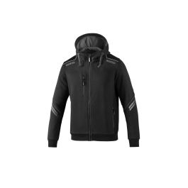 Sudadera con Capucha Hombre Sparco TW Negro Gris