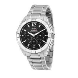 Reloj Hombre Sector R3273636003 Negro Plateado Precio: 228.0850000484. SKU: B135BEK2PK