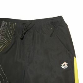 Pantalones Cortos Deportivos para Hombre Lotto Mid Fluid Gris