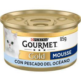 Purina Gourmet Gold Single Mousse Pescado Oceano 24x85 gr Precio: 19.045455. SKU: B1ABXDWBK2