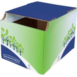 Fellowes papelera de reciclaje de sobremesa 16l cartón fsc decorado - pack de 5 unidades- Precio: 27.95000054. SKU: B185BJGHZT