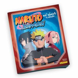 NARUTO SHIPPUDEN 2 - PANINI - Álbum + tarjetero + 2 bolsillos