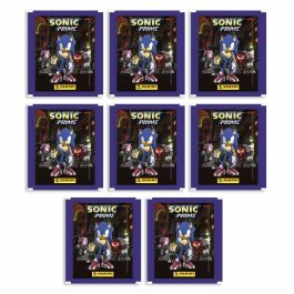 8 bolsas de pegatinas - PANINI - SONIC PRIME (NETFLIX)