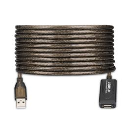 Cable Alargador USB Ewent EW1024 25 m Negro
