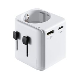 Ewent EW1472 adaptador de enchufe eléctrico Universal Blanco Precio: 39.55490010889999. SKU: B1JS3P65B4