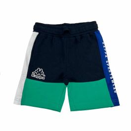 Pantalones Cortos Infantiles Kappa 8036Sf00059 Azul