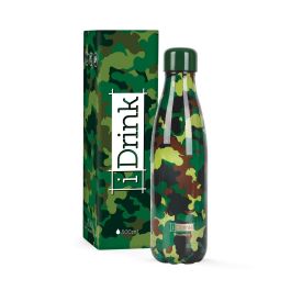 Botella Térmica iTotal Verde Camuflaje Acero Inoxidable 500 ml Precio: 15.94999978. SKU: S8418599