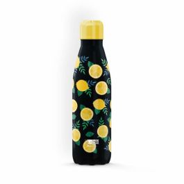 Botella Térmica iTotal Negro Limón 500 ml Botella Térmica iTotal Negro Limón 500 ml