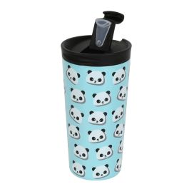 I-drink taza isotérmica 350 ml a/inoxidable doble pared panda