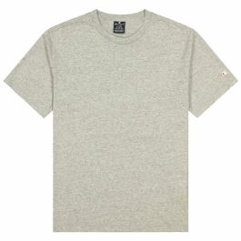 Camiseta de Manga Corta Hombre Champion Crew-Neck Negro 2 Piezas Gris claro