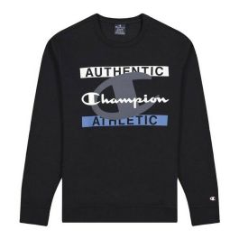 Sudadera sin Capucha Hombre Champion Authentic Athletic Negro Precio: 50.4448993345. SKU: S6431534