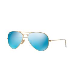 Rayban RB3025 112/17 Gafas de Sol Aviator Dorado Lente Azul Flash 58 mm Precio: 107.49999975. SKU: B14VX3LJB6