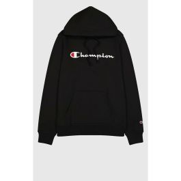 Sudadera con Capucha Hombre Champion HOODED SWEATSHIRT 220253 NBK Negro